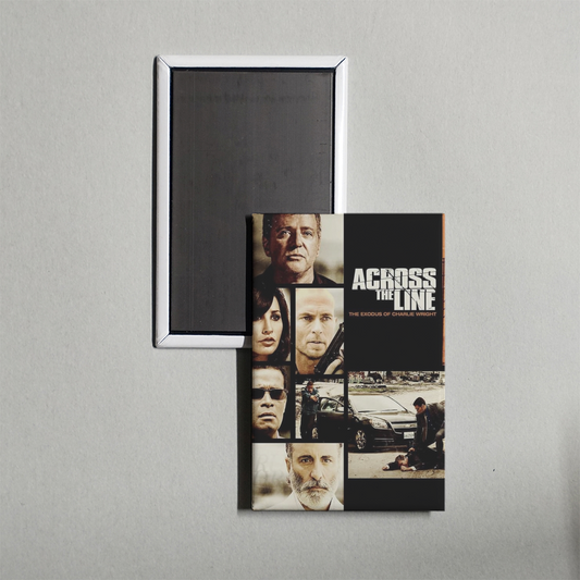 Across the Line The Exodus of Charlie Wright Mini Movie Fridge Magnet