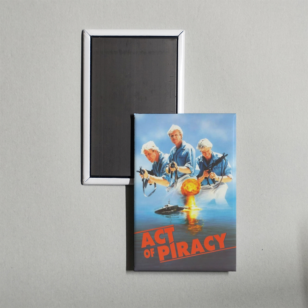 Act of Piracy Mini Movie Fridge Magnet