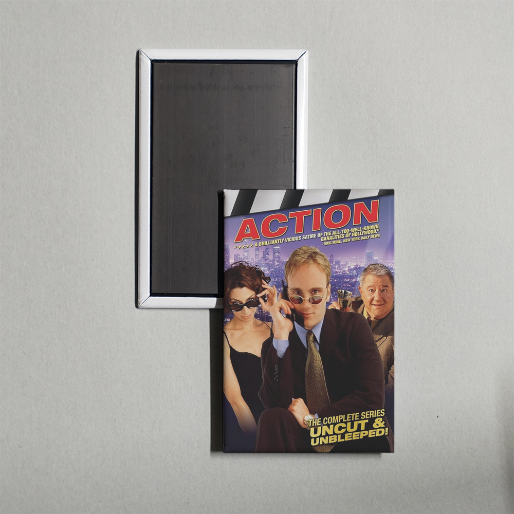 Action TV Show Fridge Magnet