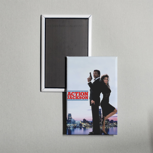 Action Jackson Mini Movie Fridge Magnet