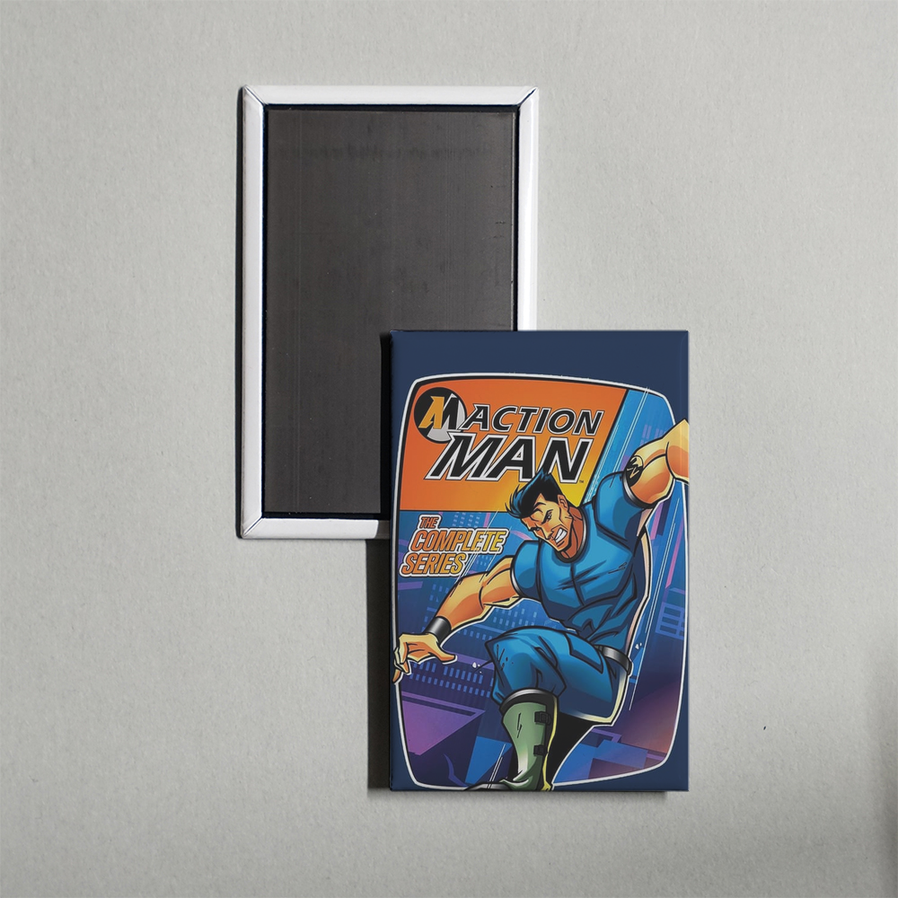 Action Man TV Show Fridge Magnet