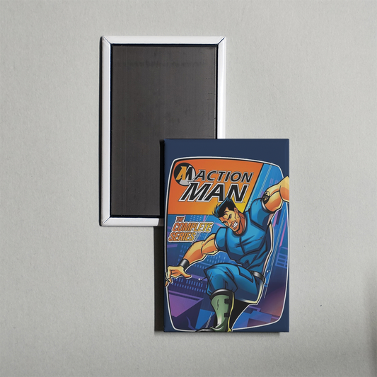 Action Man TV Show Fridge Magnet