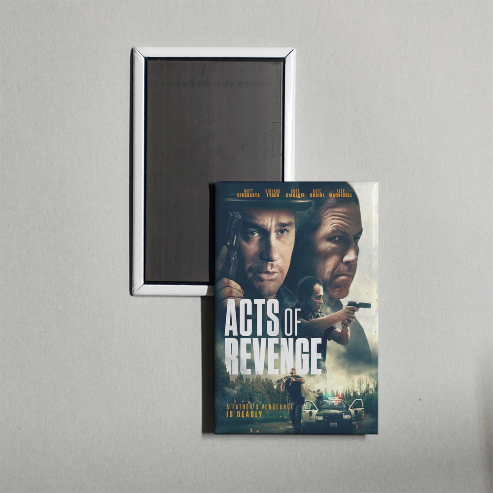 Acts of Revenge Mini Movie Fridge Magnet