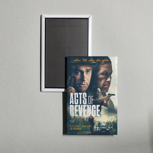 Acts of Revenge Mini Movie Fridge Magnet