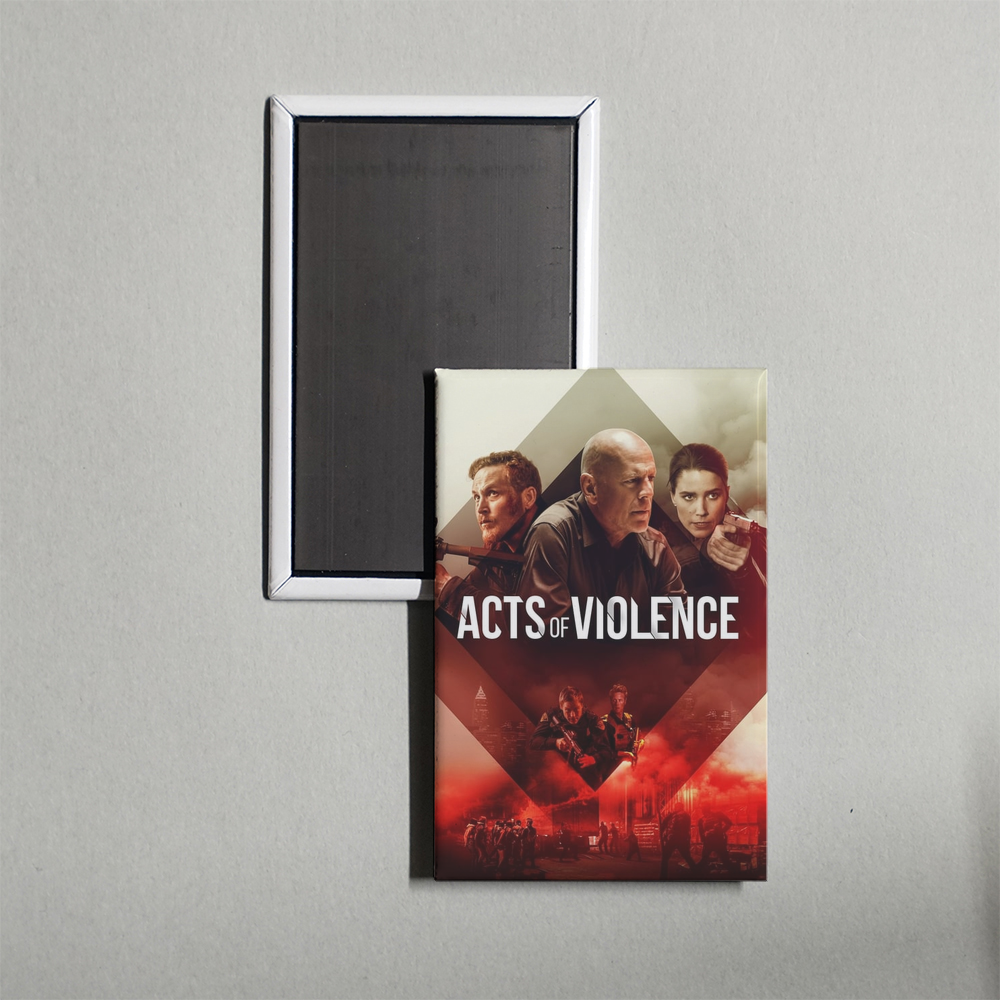 Acts of Violence Mini Movie Fridge Magnet