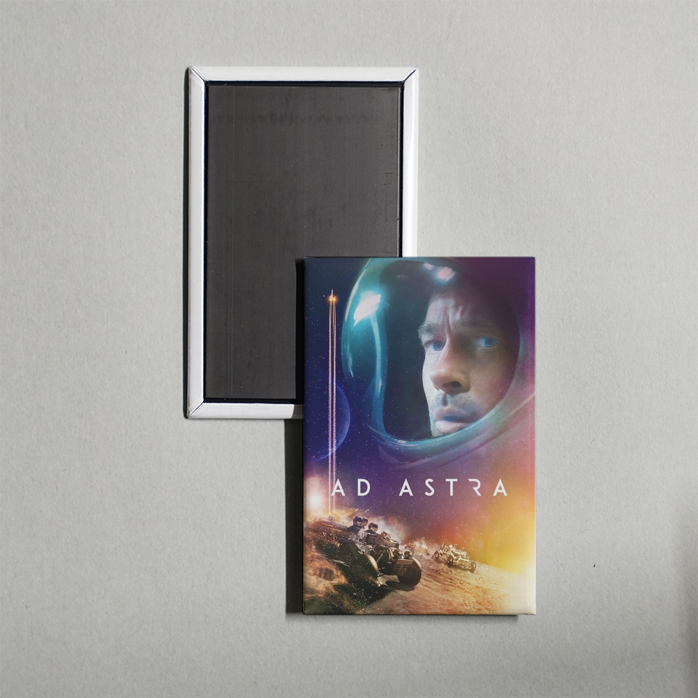 Ad Astra Mini Movie Fridge Magnet