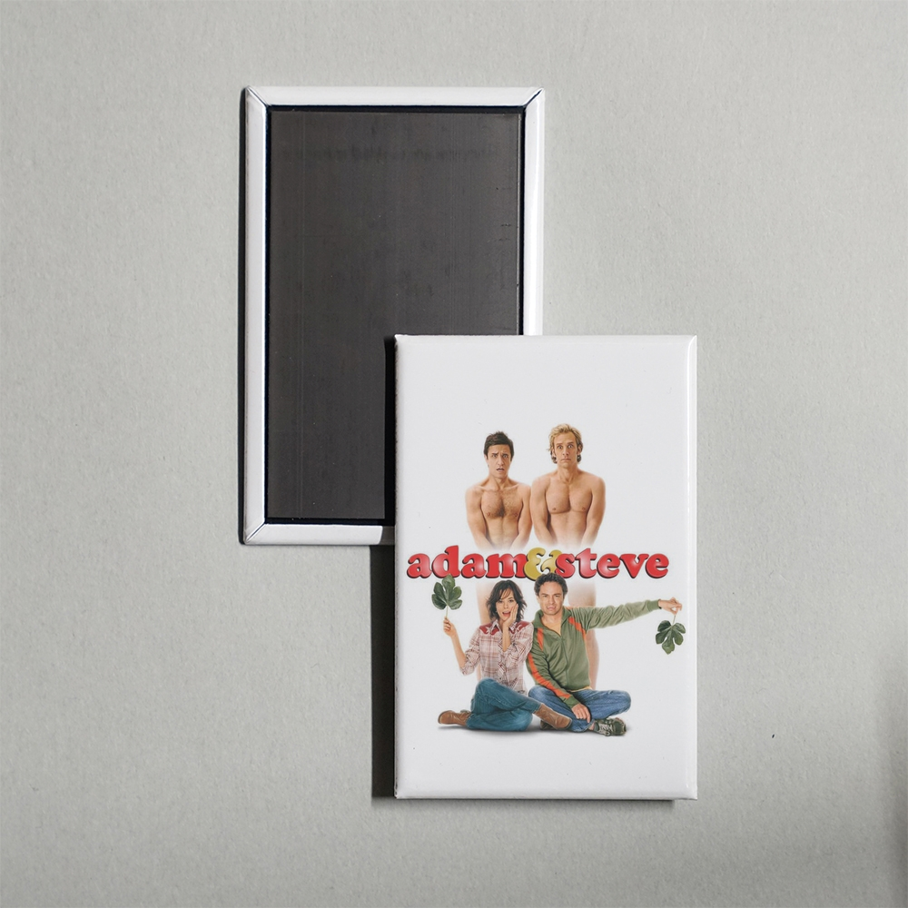 Adam & Steve Mini Movie Fridge Magnet