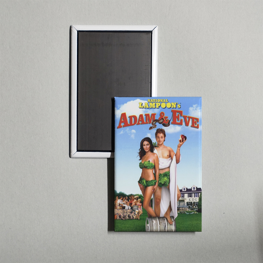 Adam and Eve Mini Movie Fridge Magnet