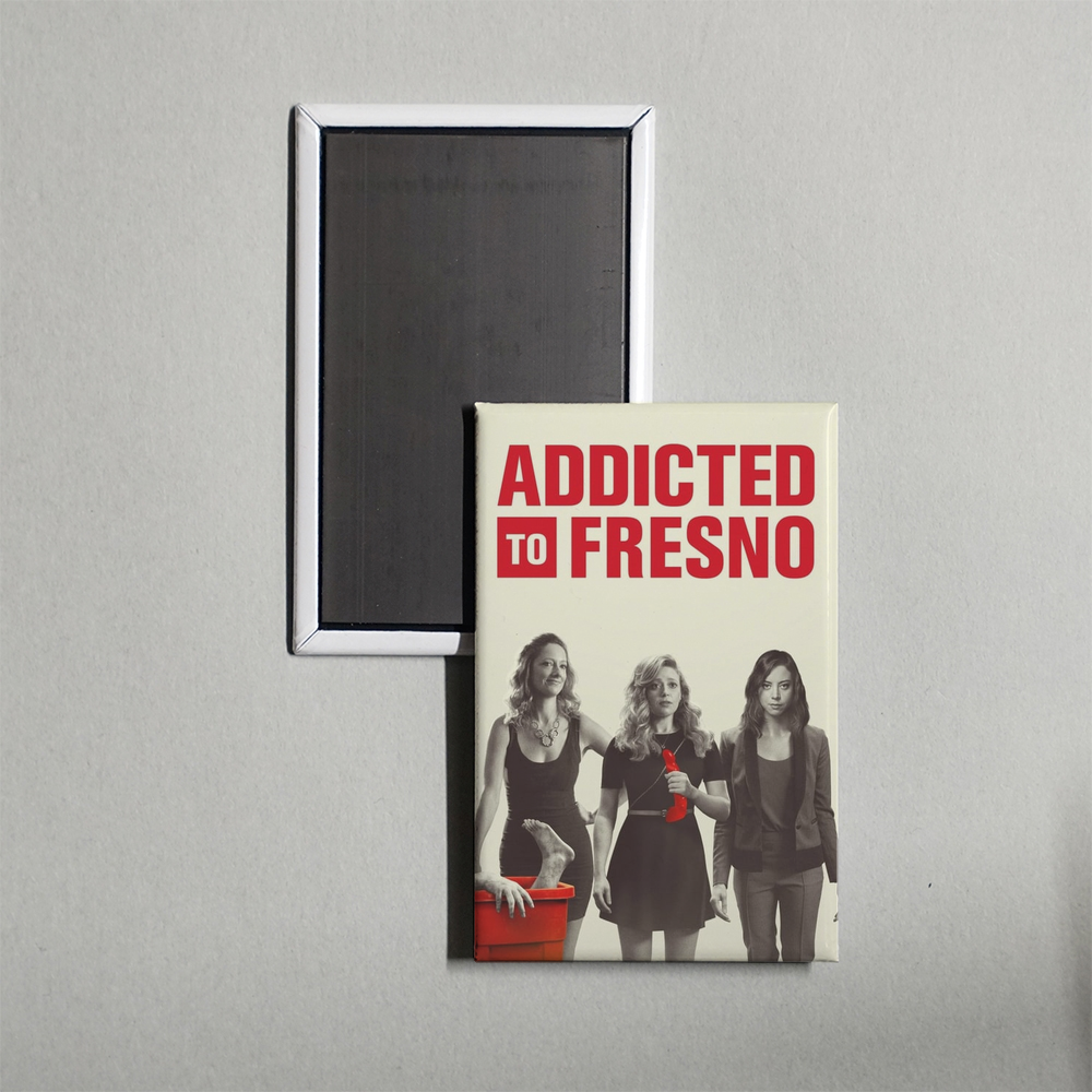 Addicted to Fresno Mini Movie Fridge Magnet