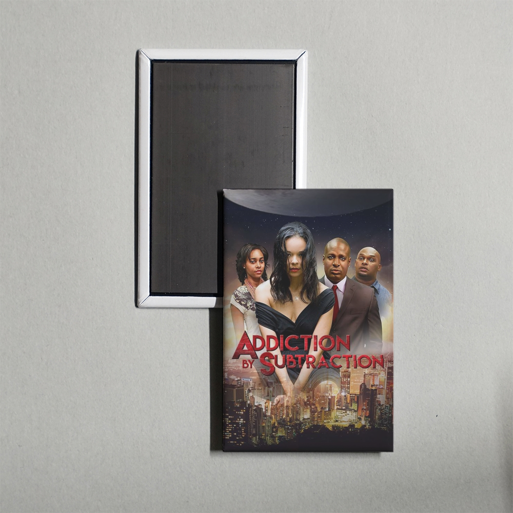 Addiction by Subtraction Mini Movie Fridge Magnet