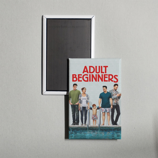 Adult Beginners Mini Movie Fridge Magnet