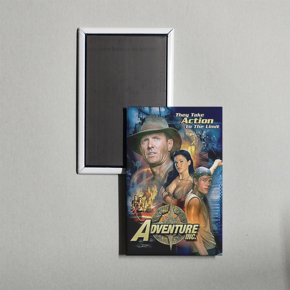 Adventure Inc. TV Show Fridge Magnet