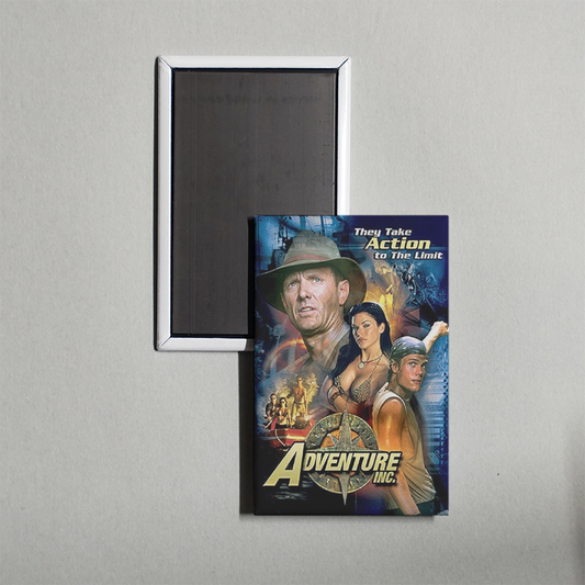 Adventure Inc. TV Show Fridge Magnet