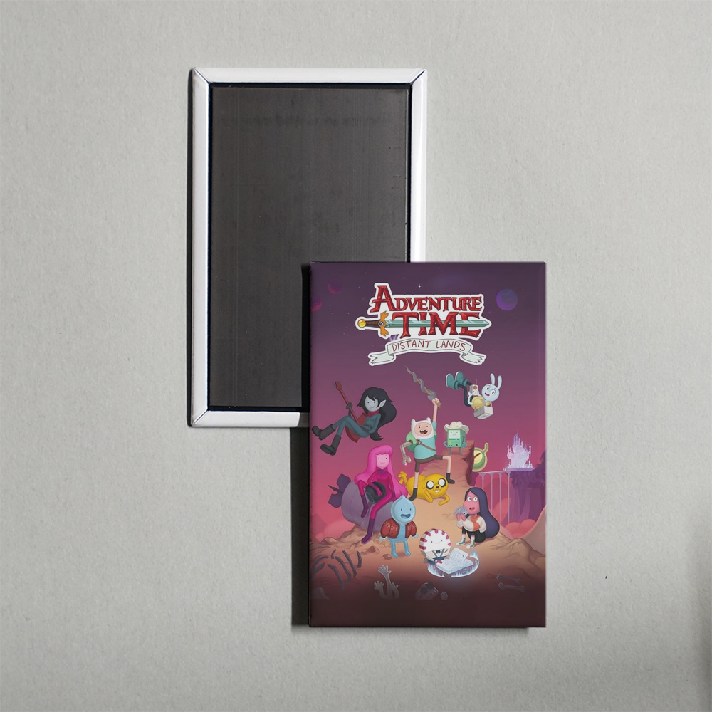Adventure Time Distant Lands TV Show Fridge Magnet