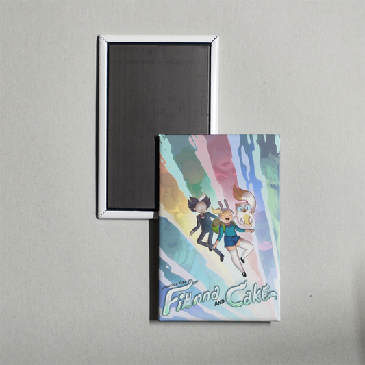 Adventure Time Fionna & Cake TV Show Fridge Magnet