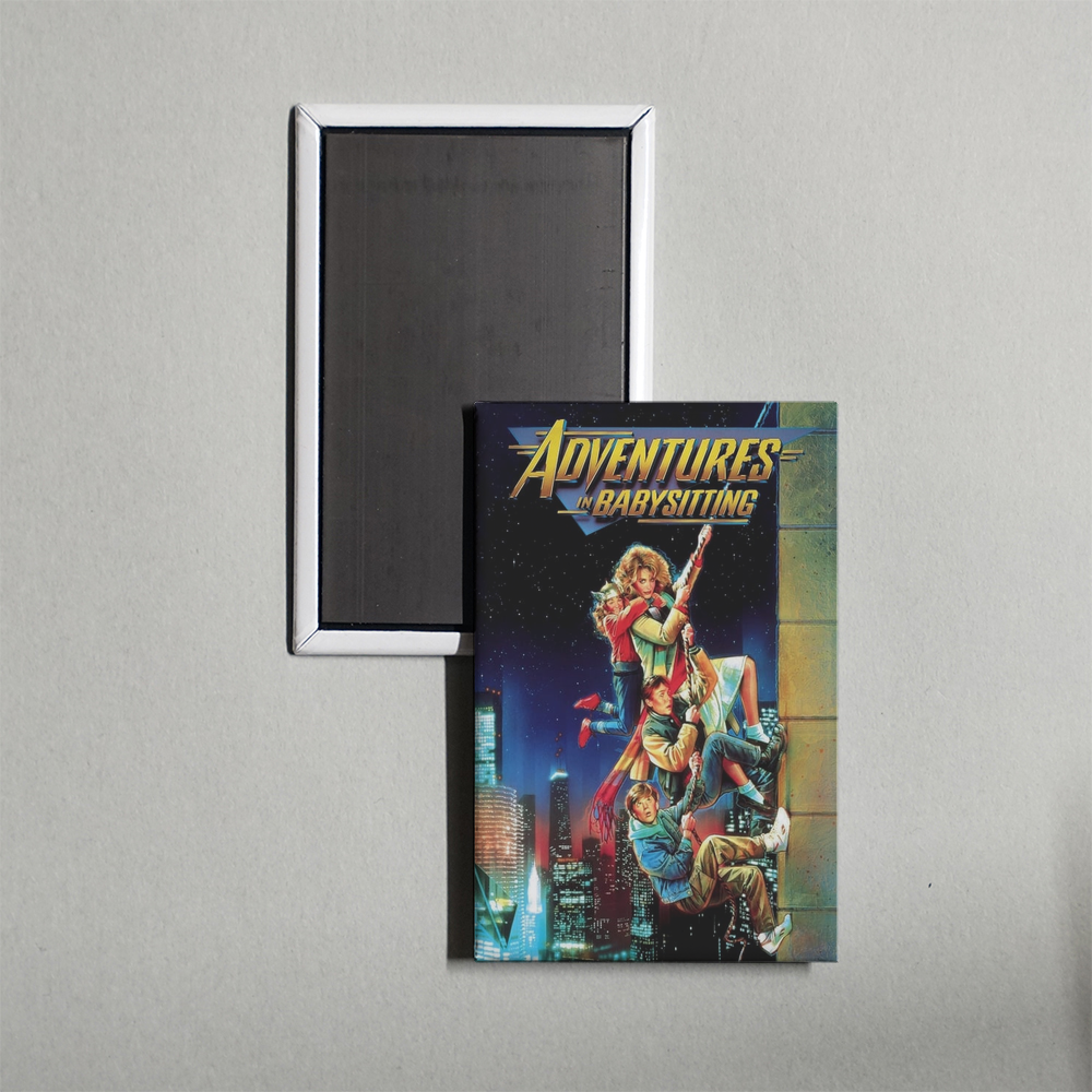 Adventures in Babysitting Mini Movie Fridge Magnet