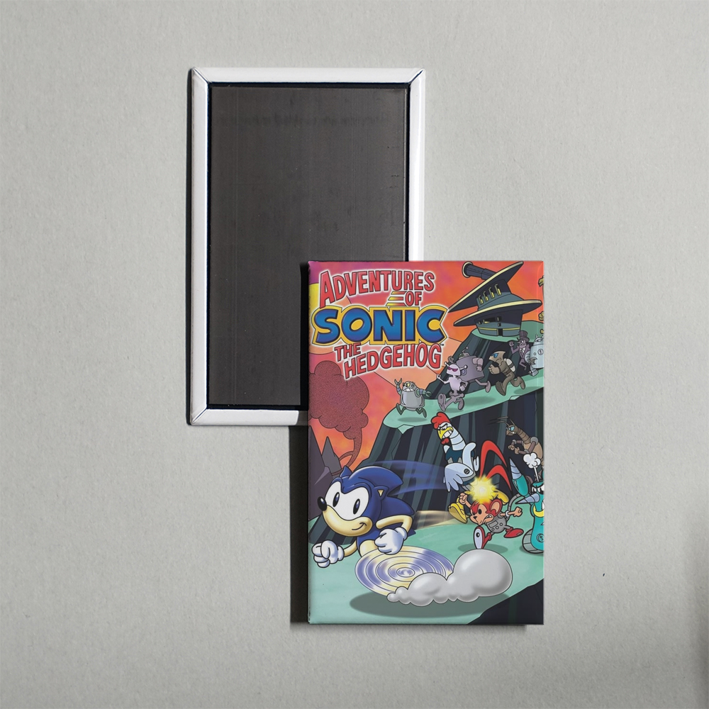 Adventures of Sonic the Hedgehog TV Show Fridge Magnet