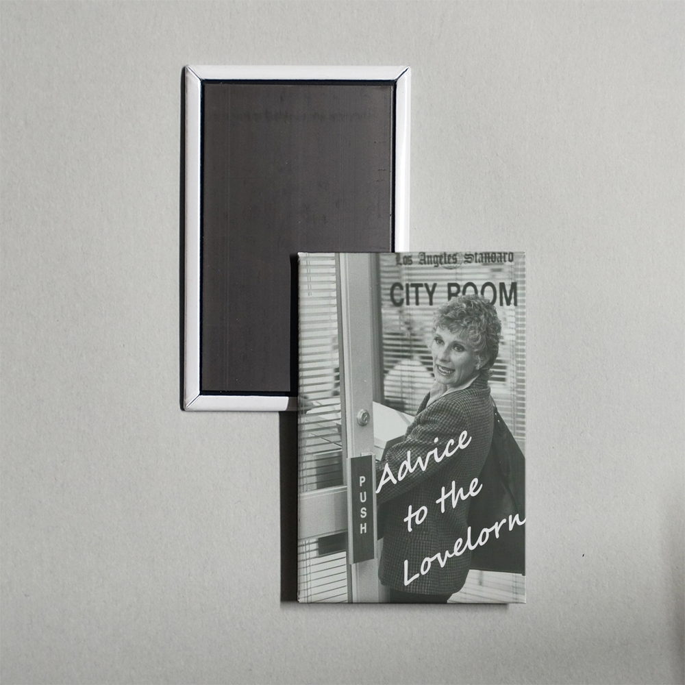 Advice to the Lovelorn Mini Movie Fridge Magnet