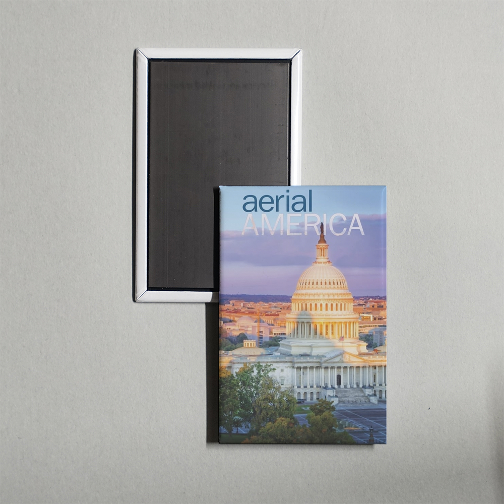 Aerial America TV Show Fridge Magnet