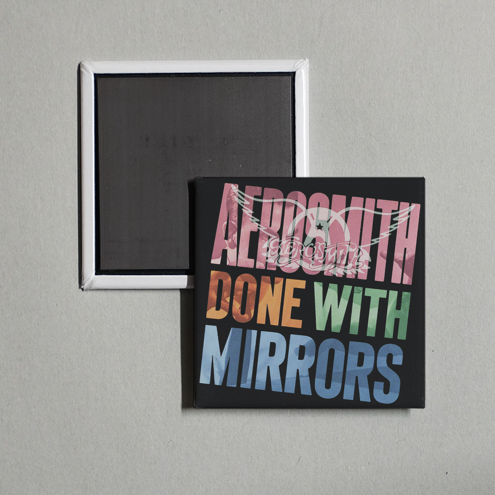 Aerosmith - Done With Mirrors Album Cover Fridge Magnet