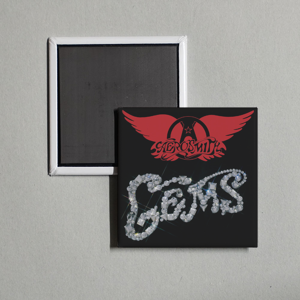 Aerosmith - Gems Album Cover Fridge Magnet