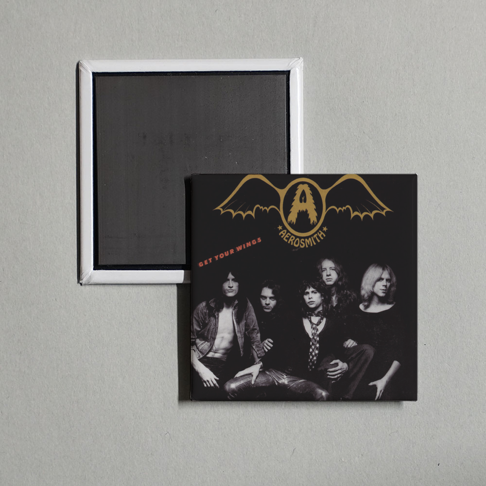 Aerosmith - Get Your Wings Album Cover Fridge Magnet