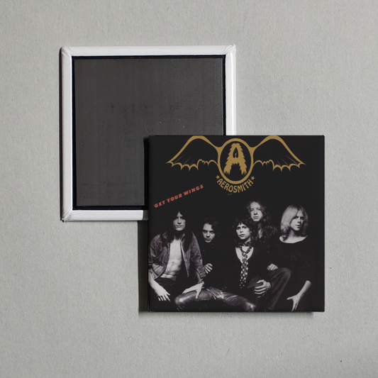 Aerosmith - Get Your Wings Album Cover Fridge Magnet