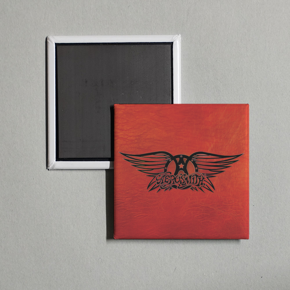 Aerosmith - Greatest Hits (Deluxe) Album Cover Fridge Magnet