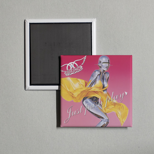 Aerosmith - Just Push Play Album Cover Fridge Magnet