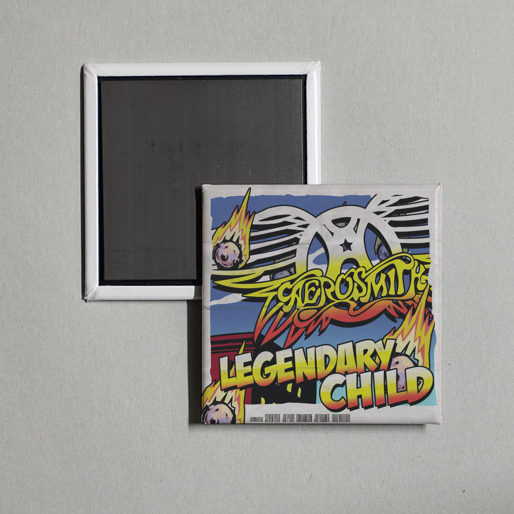 Aerosmith - Legendary Child Album Cover Fridge Magnet