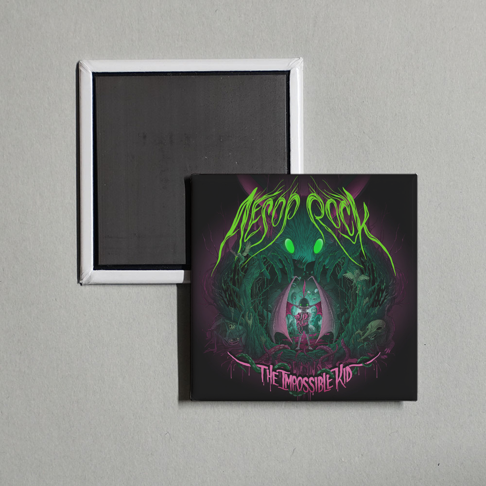 Aesop Rock - The Impossible Kid Album Cover Fridge Magnet