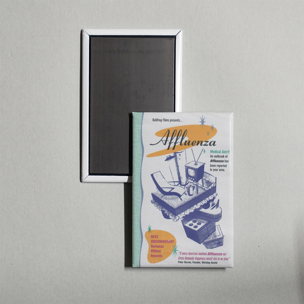 Affluenza Mini Movie Fridge Magnet