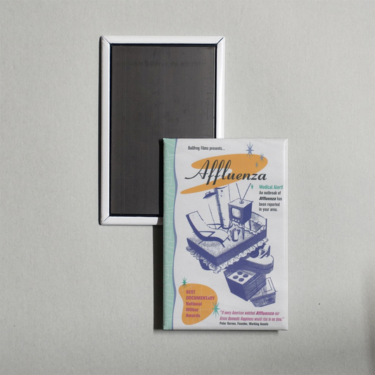 Affluenza Mini Movie Fridge Magnet