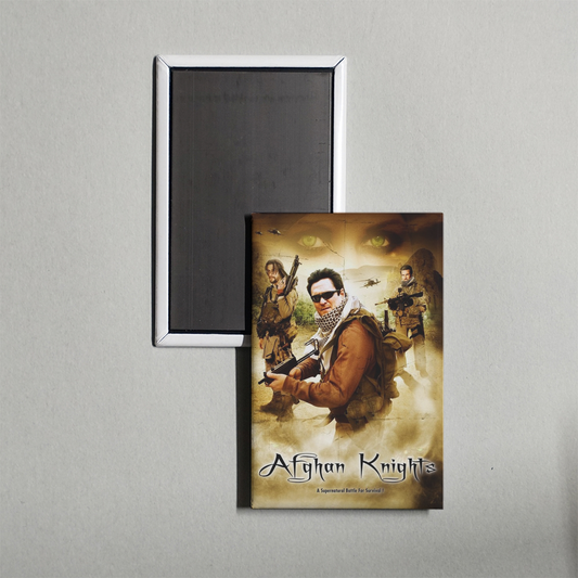 Afghan Knights Mini Movie Fridge Magnet