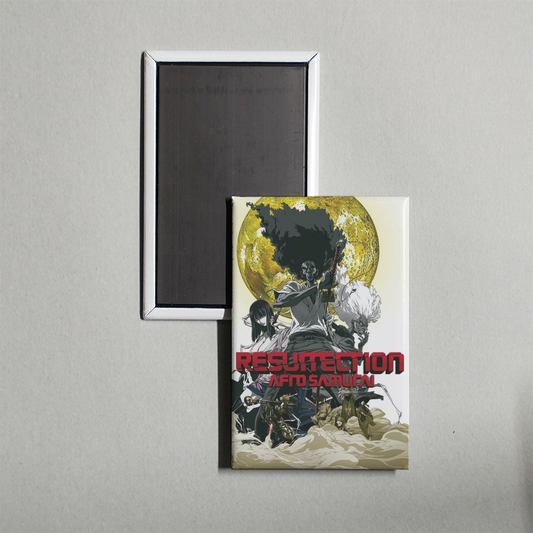 Afro Samurai Resurrection Mini Movie Fridge Magnet