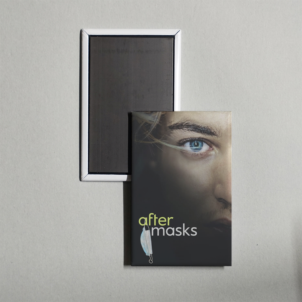 After Masks Mini Movie Fridge Magnet