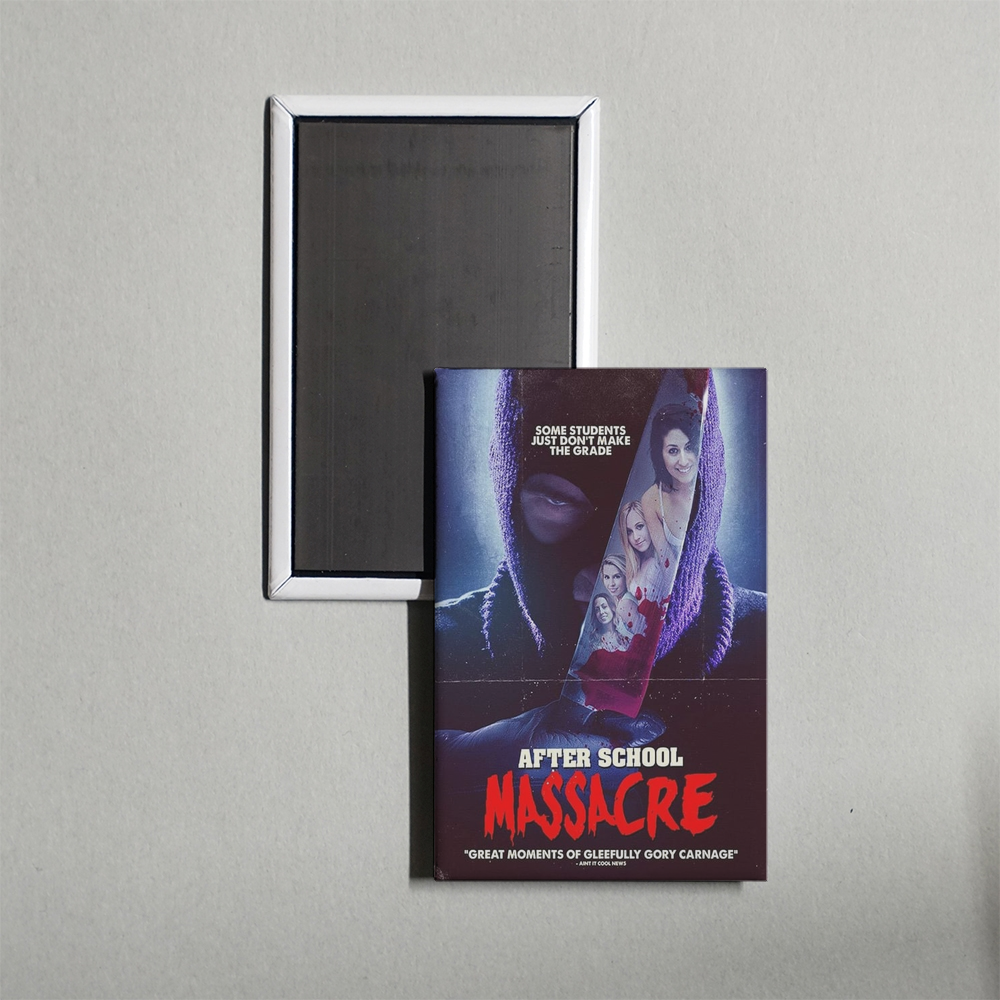 After School Massacre Mini Movie Fridge Magnet
