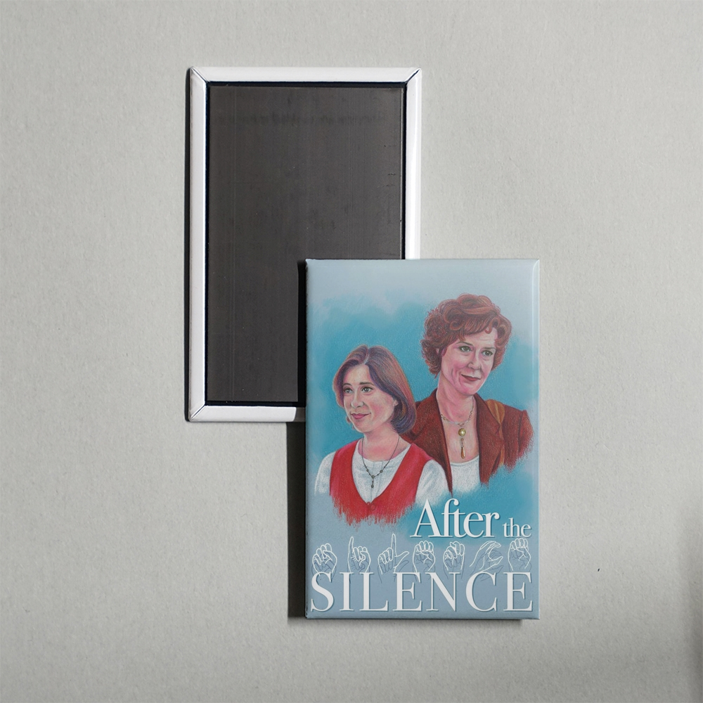 After the Silence Mini Movie Fridge Magnet