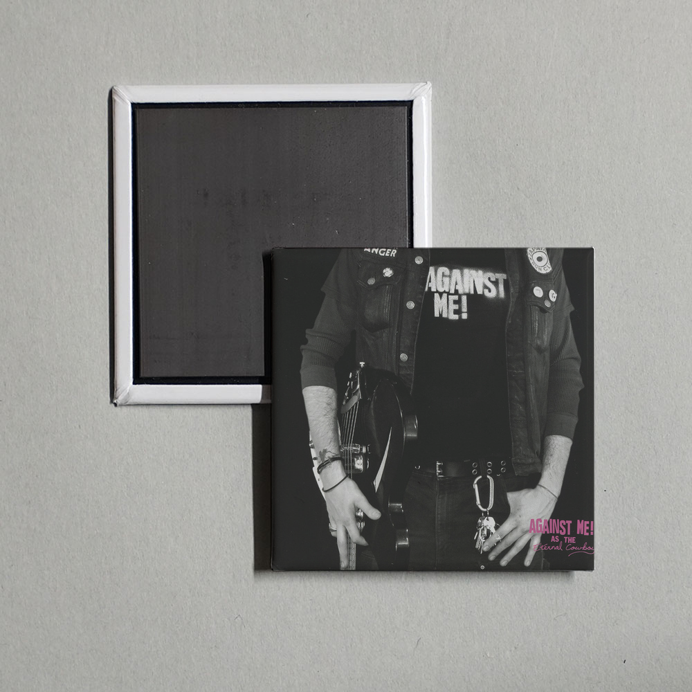 Against Me! - As the Eternal Cowboy Album Cover Fridge Magnet