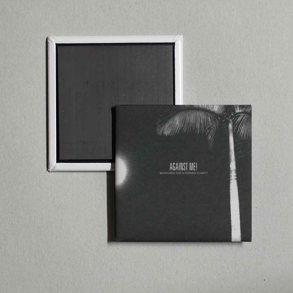 Against Me! - Searching for a Former Clarity Album Cover Fridge Magnet