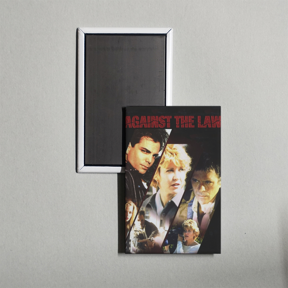 Against the Law Mini Movie Fridge Magnet