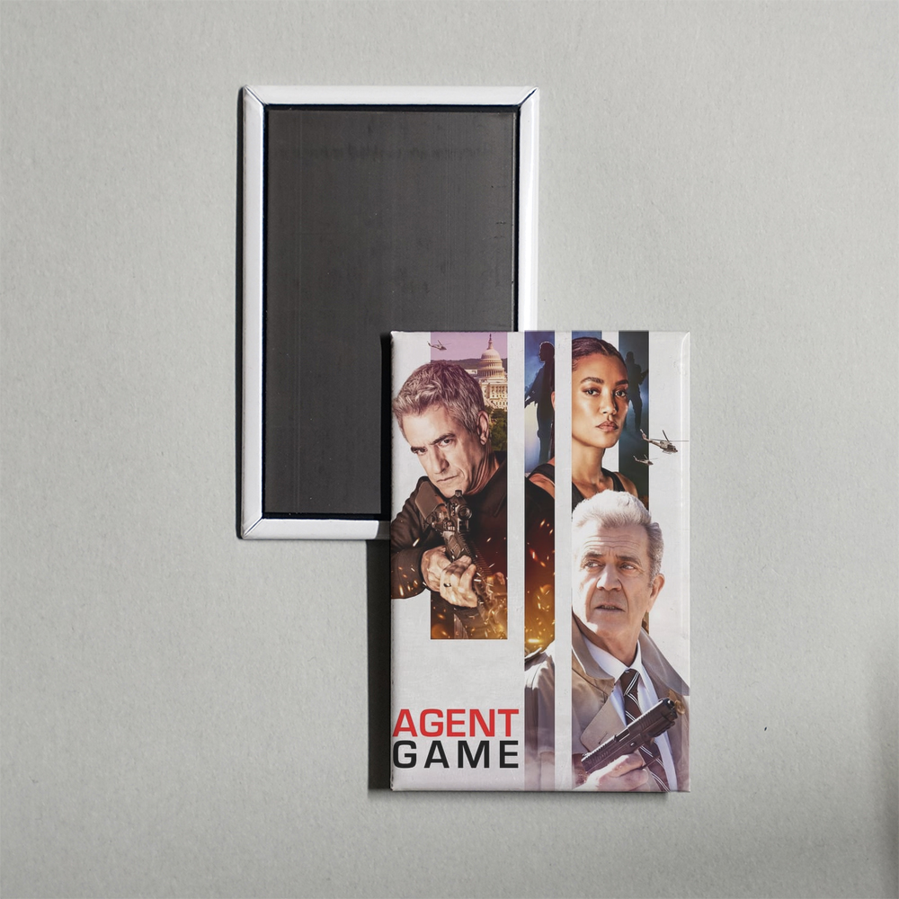 Agent Game Mini Movie Fridge Magnet