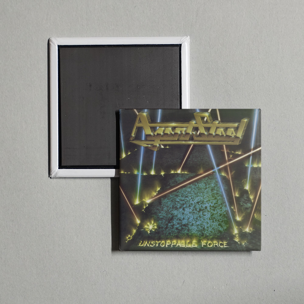 Agent Steel - Unstoppable Force Album Cover Fridge Magnet