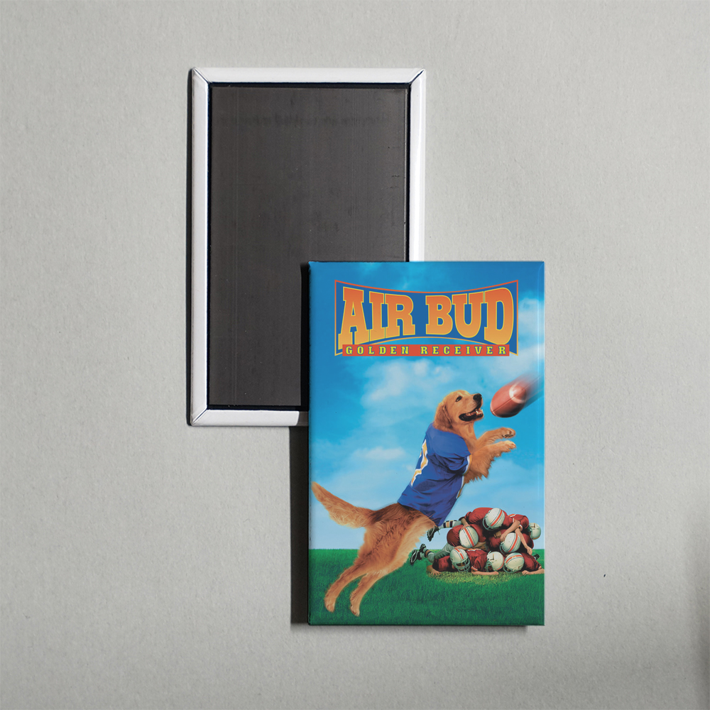 Air Bud Golden Receiver Mini Movie Fridge Magnet