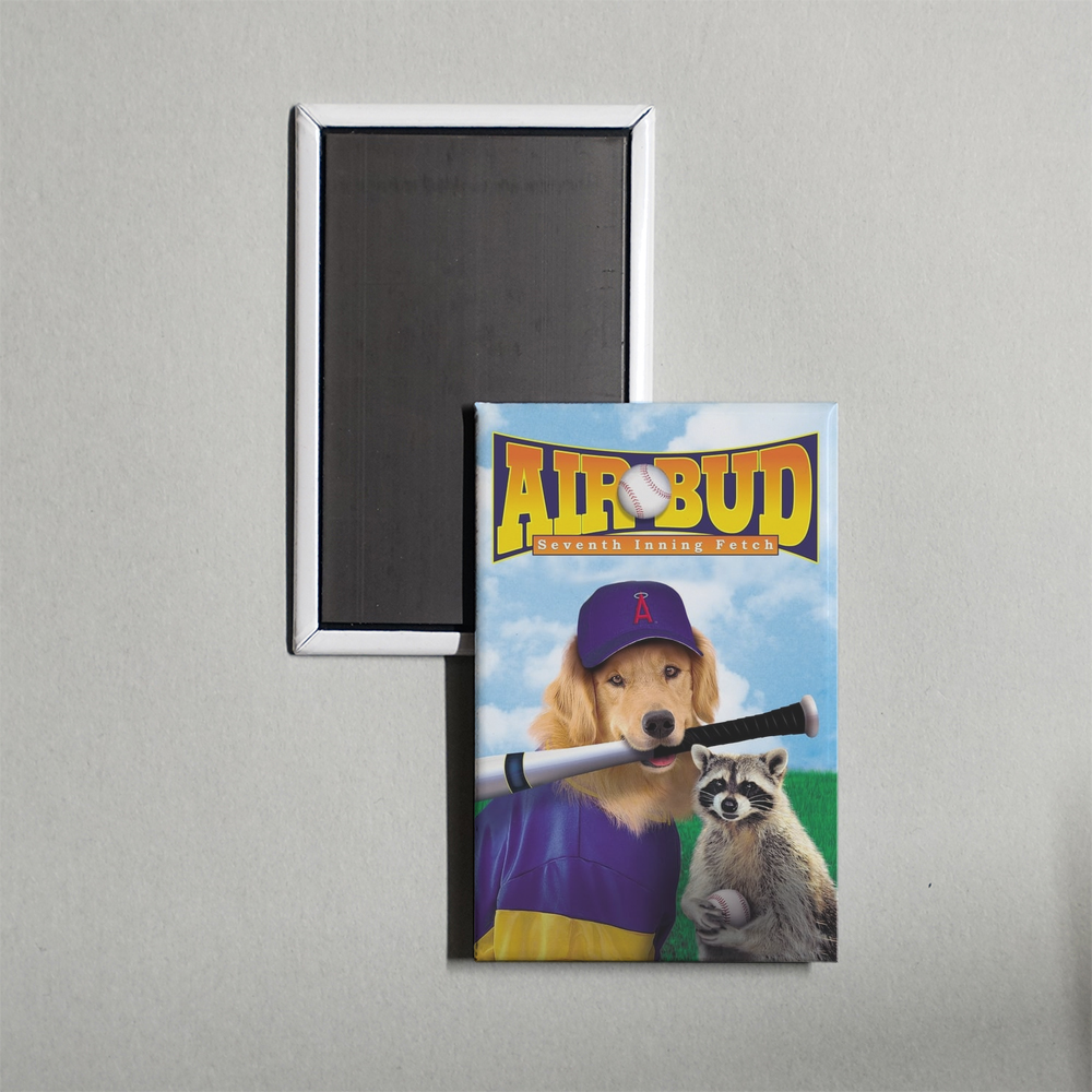 Air Bud Seventh Inning Fetch Mini Movie Fridge Magnet