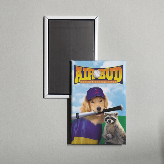 Air Bud Seventh Inning Fetch Mini Movie Fridge Magnet