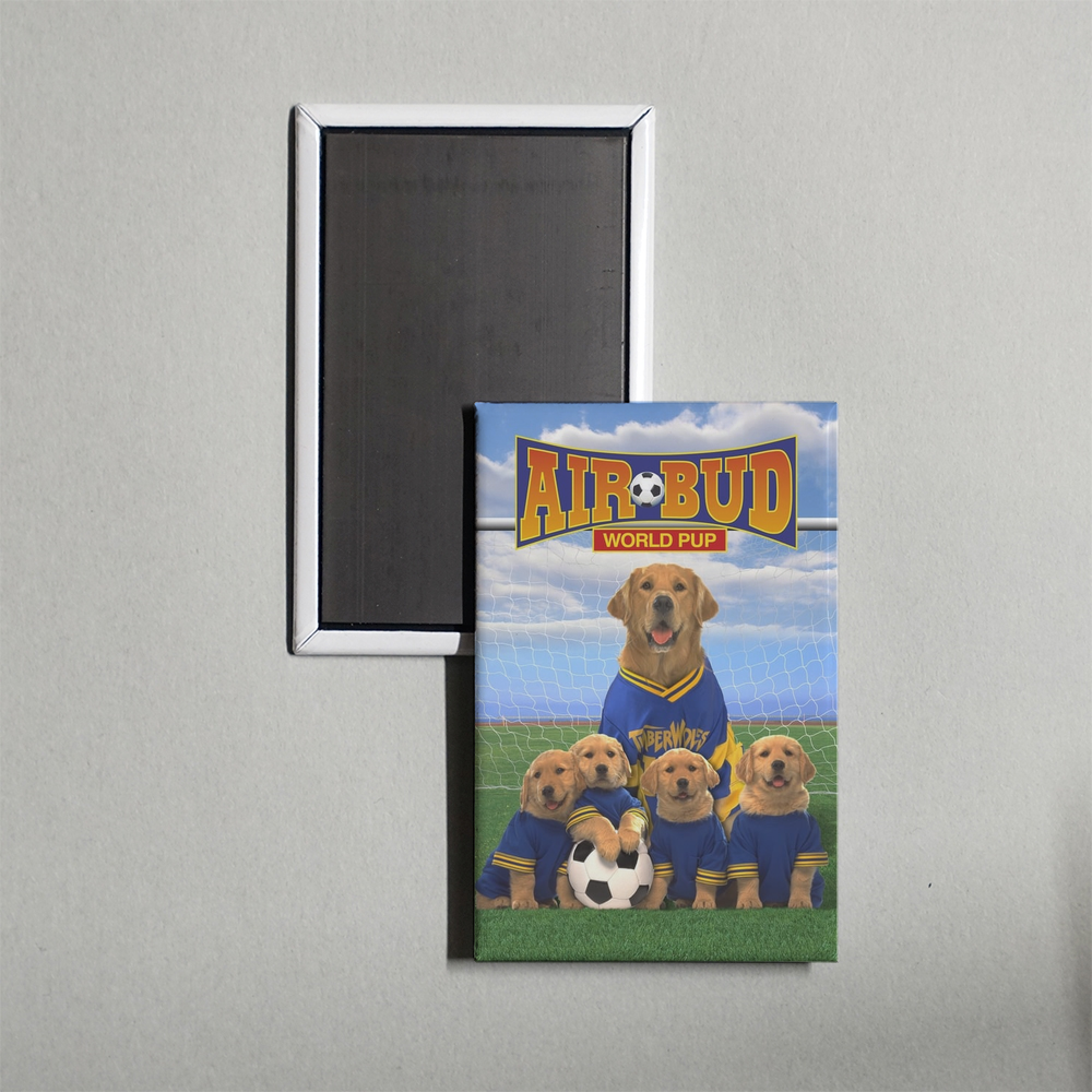 Air Bud World Pup Mini Movie Fridge Magnet