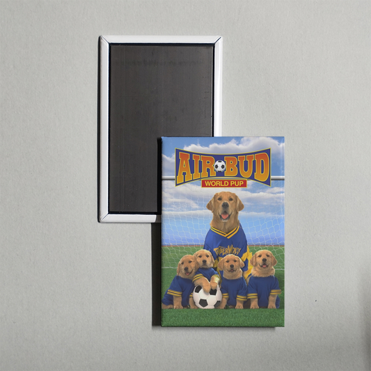 Air Bud World Pup Mini Movie Fridge Magnet