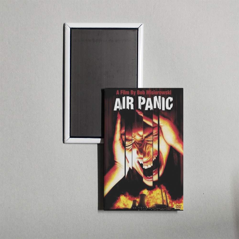 Air Panic Mini Movie Fridge Magnet
