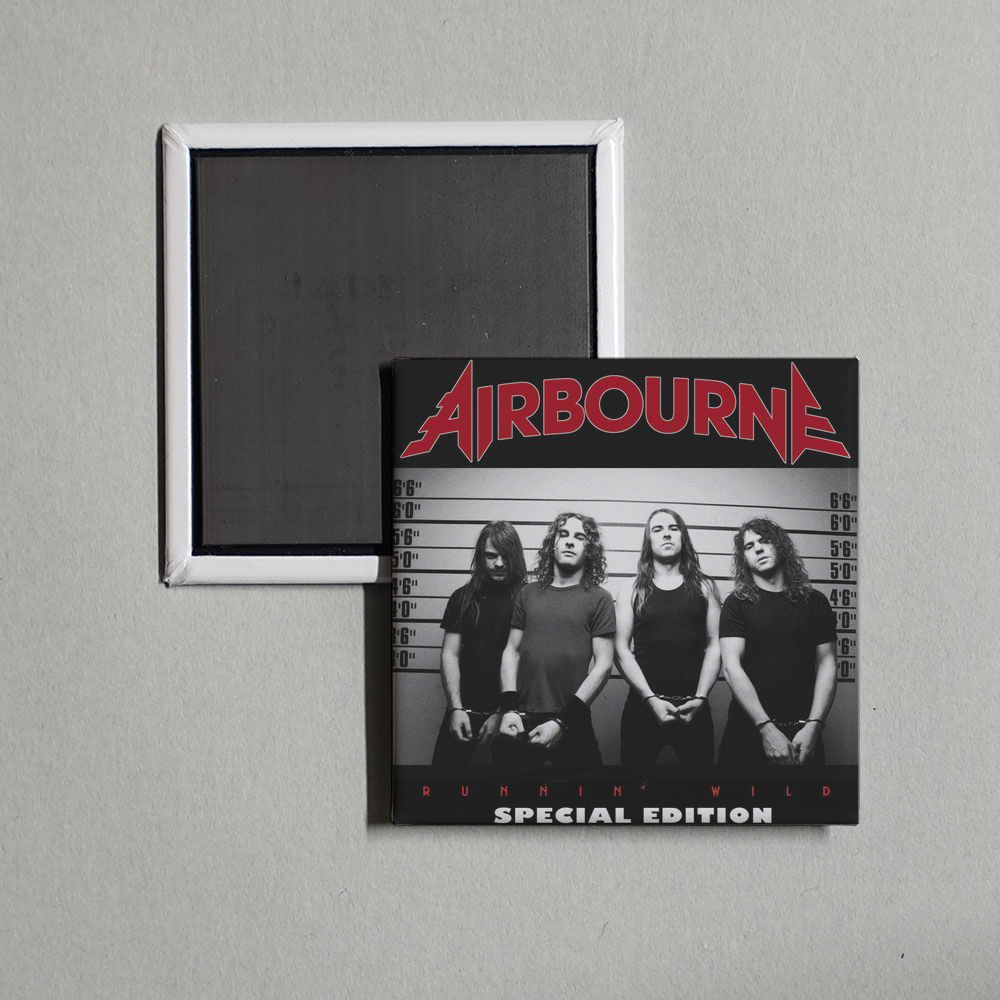 Airbourne - Runnin' Wild (Special Edition) Album Cover Fridge Magnet